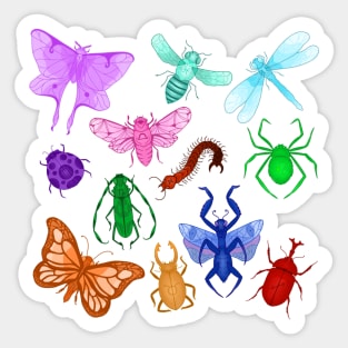 Zodiac bug collection Non Galaxy version Sticker